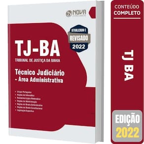 Apostila tj-ba - técnico judiciário - área administrativa