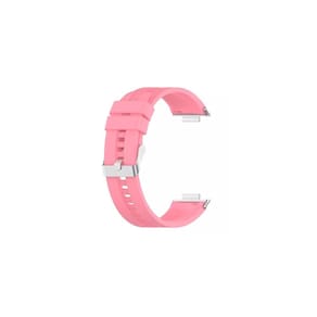 Pulseira de silicone compatível com Huawei Watch Fit 2 rosa