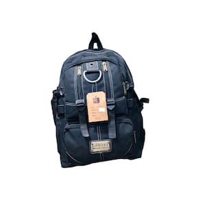 Mochila Urban School Canvas 20L para viagens ao ar livre