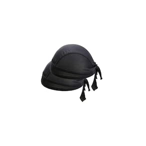 Lenço de bandana para esportes de motocicleta unissex preto