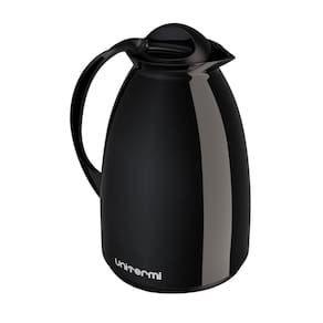 Garrafa Térmica De Mesa Florença 650ml Preta Café Chá Leite