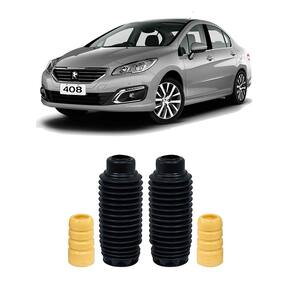 Par batente coifa suspensão dianteira peugeot 408 2018 2019