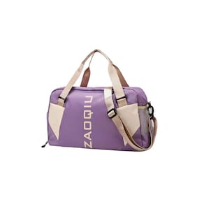 Bolsa de viagem impermeável de nylon lilás 10L unissex