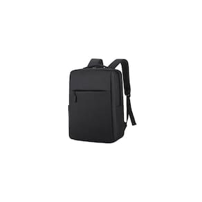 Mochila genérica para notebook de 15,6" com porta USB preta