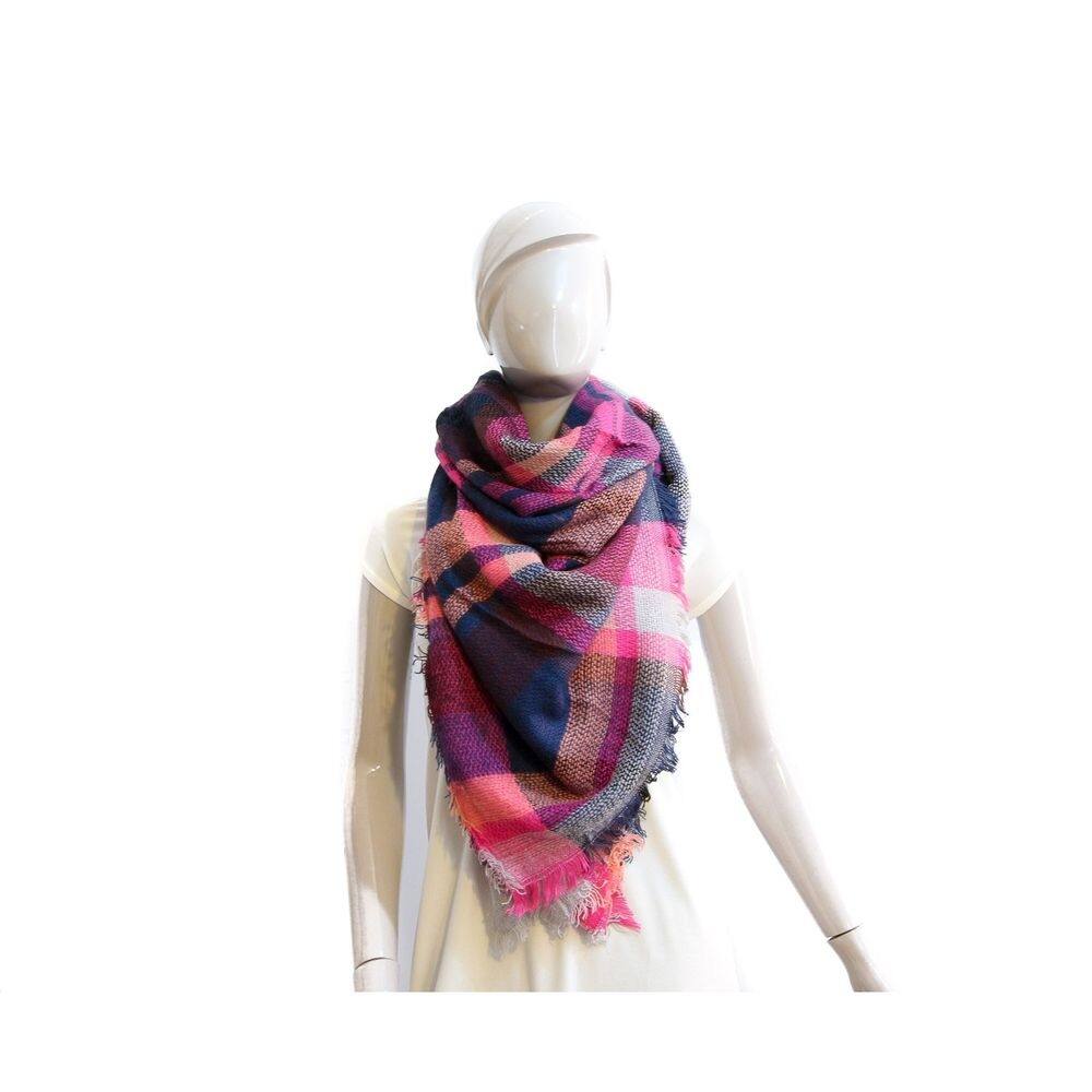 Lenço Maxi Wool 140x140cm para climas frios -
