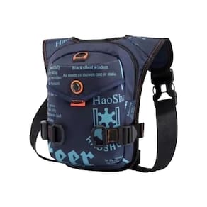 Bolsa de nylon impermeável para motocicleta Legguard para homens