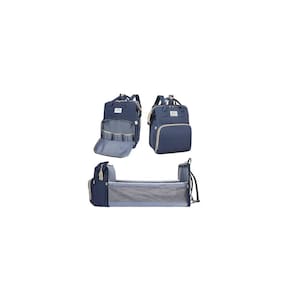 Mochila, bolsa de fraldas, trocador de berço, portátil, 3 em 1