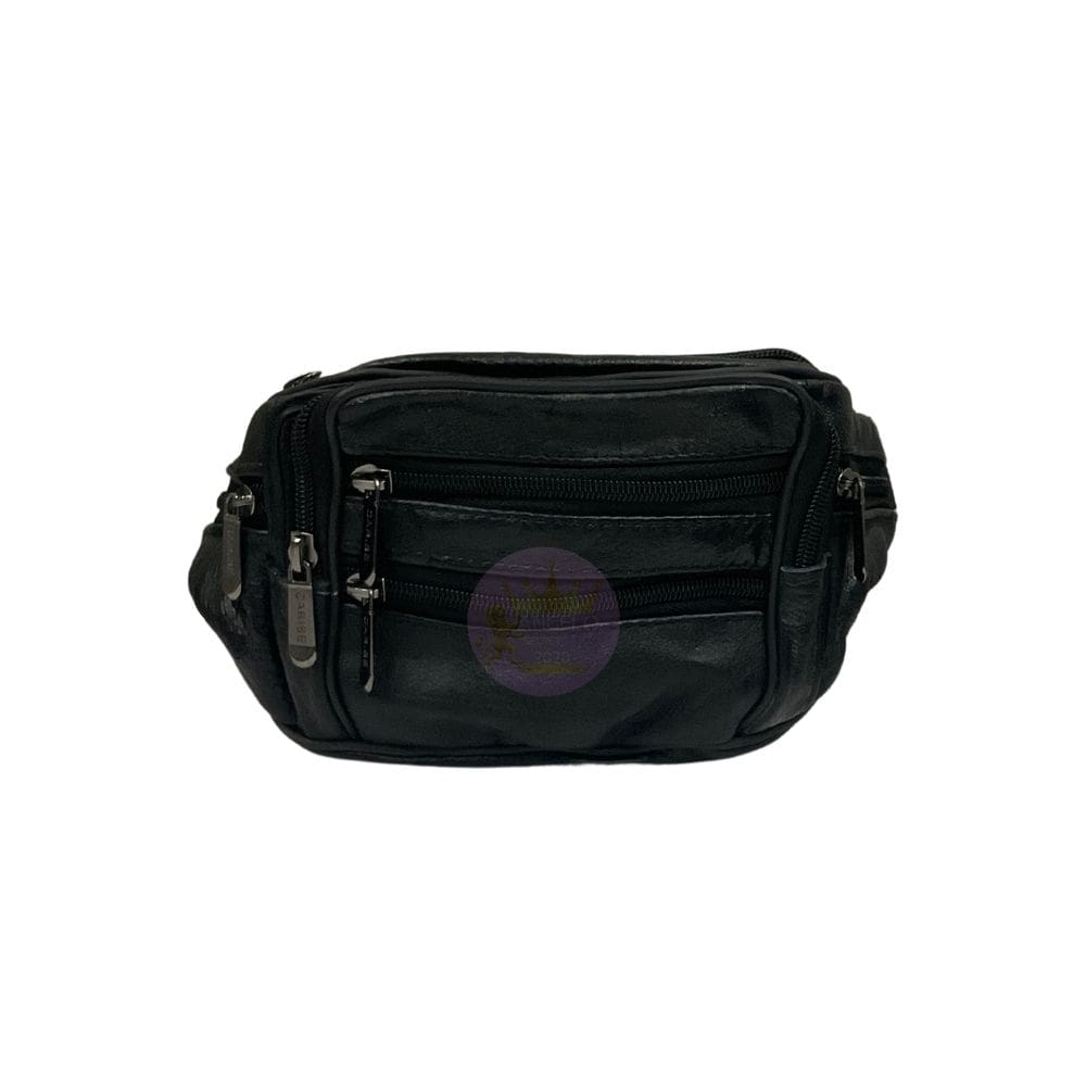 Bolsa de cintura de couro de viagem Banano Punto Unissex