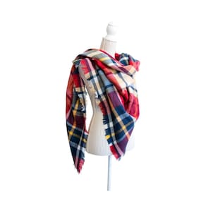 Lenço Maxi Wool 140x140cm para climas frios -