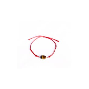 Pulseira de fio La Piedra Ojo de Tigre Red Tiger Eye Stone