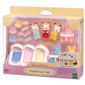 Sylvanian Families Conjunto Cuidando Trigêmeos - Epoch 5532