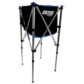 Cesto de Bolas Beach Tennis Zaka Preto + Azul