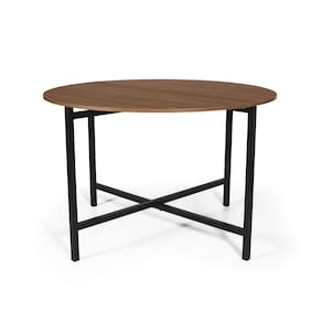 Mesa de Jantar 4 Lugares Redonda Dobrável Prática Noronha - Straub Web