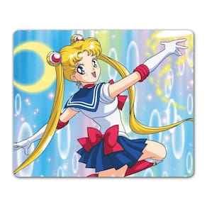 Tapete de mouse Sailor Moon Design 21 cm x 17 cm x 3 mm