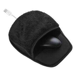 Mouse pad aquecido preto