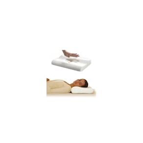 Almofada de espuma viscoelástica de látex, material importado 50x30x8cm