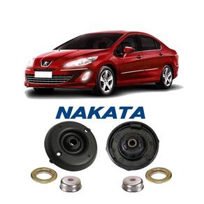 Par batente com rolamento dianteiro peugeot 408 2012 2013 14