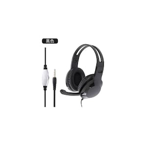 Fones de ouvido Gamer FX 01 cor preta com driver de 50 mm