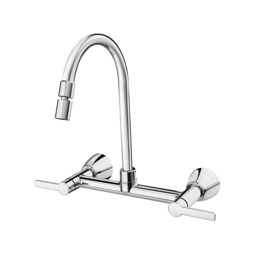 Torneira Misturador Docol Gali 801206 de Parede Cromada