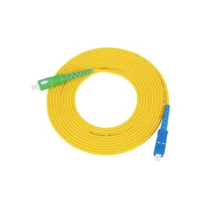 Cabo de fibra óptica 15m SC/APC-SC/UPC para modem Movistar