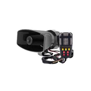 Buzina de megafone 12V 100W Police Siren Carabinero Auto Mot