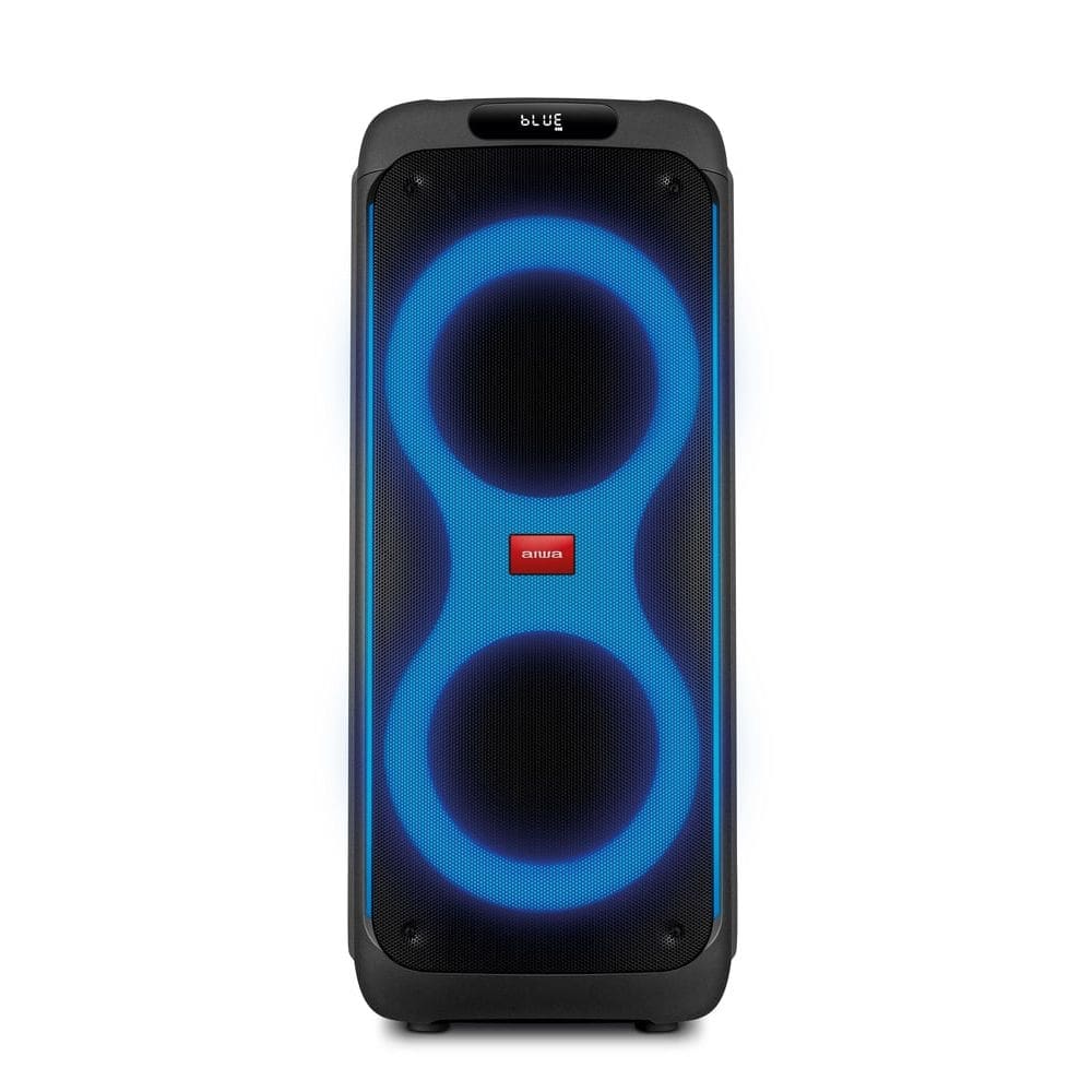 Caixa de Som PartyBox AIWA PB-04 BT 18H RGB USB TWS Preto