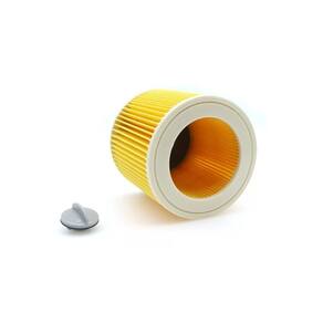 Substituição do filtro de aspirador Karcher WD2 WD3 MV2 MV3