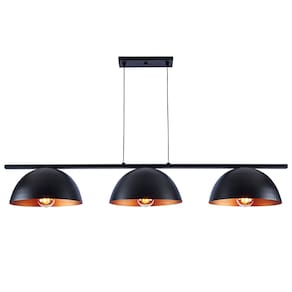 Luminária Pendente Trilho Retro Industrial Montreal P 3 Lâmpadas E27