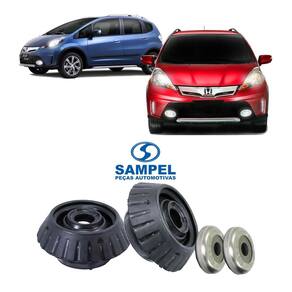 2 coxim reparo rolamento dianteiro honda fit twist 2013 2014