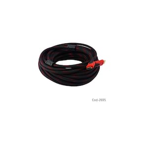 Cabo HDMI Techcenter 20m 1080p trançado com filtro duplo