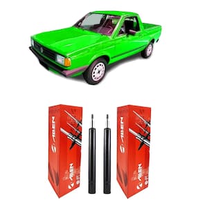 2 amortecedores dianteiro suspensão saveiro 1983 1984 1985