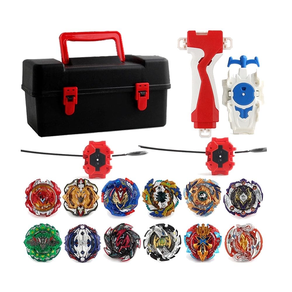 Conjunto de 12 peças Beyblade Burst Game Battle Toys para crianças