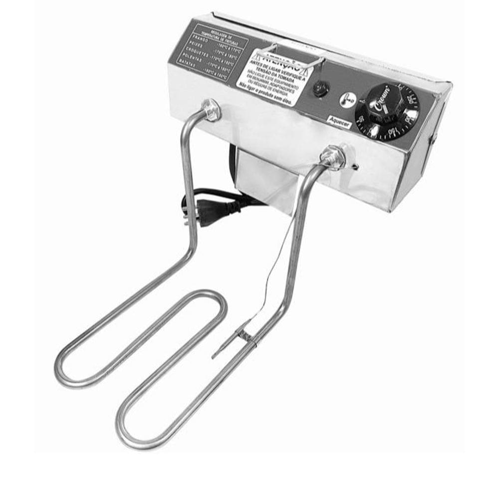 Cabeçote Elétrico Completo Para Fritadeira Industrial De 3L