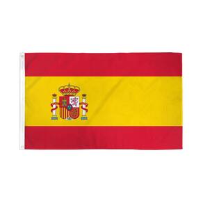 Bandeira Genérica Espanha 150cm x 90cm Poliéster de alta qualidade