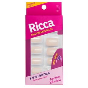Unhas Branco Sonho Ricca