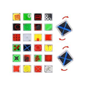 Jogo de quebra-cabeça 12 cubos: engenhosidade e habilidade mental