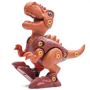 Figura montável do Tyrannosaurus Rex com chave de fenda para crianças 3