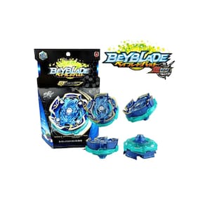 Beyblade GT Gatinko Vol.18 azul com lançador de cordas