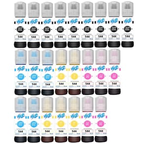 Kit 24 Refil Haddaway Store T544 70ml L3110 L3150 L3250 B Y C M