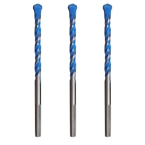 Kit 3 brocas 6,5mm multifunção multimaterial fura tudo htom