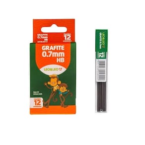 Mina De Grafite 0.7Mm Hb Leo Leo 5 Caixas Com 12 Un Tubos