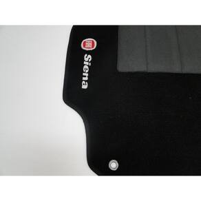 Tapete automotivo carpete linha luxo fiat gran siena 12 a 14