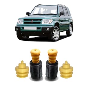 Guarda pó dianteiro batente traseiro pajero io 1999 2000 01