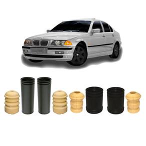 Par batente reparo dianteiro e traseiro bmw 330i 2003 2004