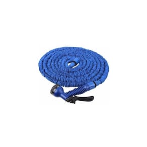 Mangueira expansível retrátil Magic Hose 45m com bico azul
