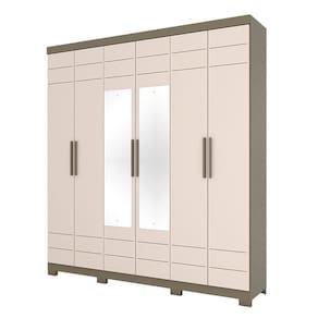 Guarda Roupa Casal Kurt Duna Cristal – Henn