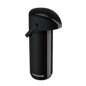 Garrafa Térmica De Mesa Verona 1L Preta Café Chá Chimarrão