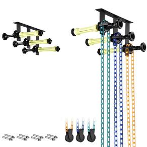 Suporte De Parede 3-Axle Com Correntes Para Fundo Infinito