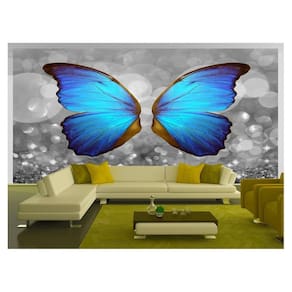 Papel De Parede 3D Arte Asas Selfie Insta Cores 3,5M Tra284