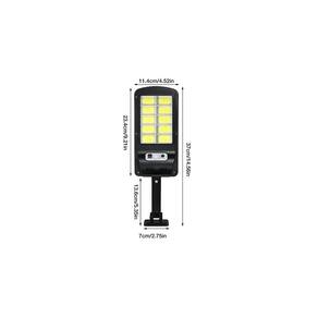 Refletor LED solar 120COB Outdoor - Refletor tipo poste
